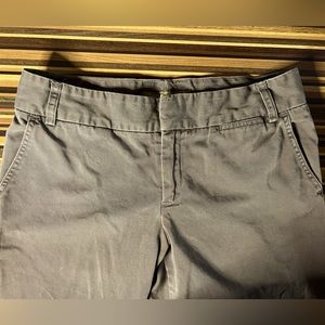 J. Crew Gray Chinos (Womens Sz 8)